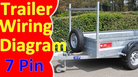 This article shows 4 ,7 pin trailer wiring diagram connector and step how to wire a trailer harness with color code ,there are some int. 7 Pin Trailer Wiring Diagram harness - YouTube