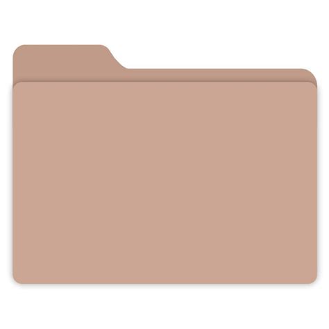 Brown Tone Macbook Folder 6 Iconos Para Carpetas Diapositivas Para
