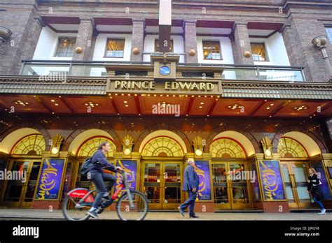 Prince Edward Theatre In Soho London Uk Stock Photo Alamy
