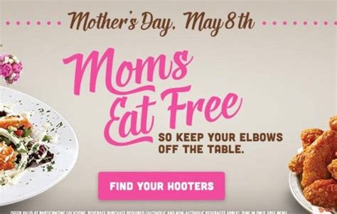Happy Mother S Day From Hooters Moms Eat For Free Barstool Sports
