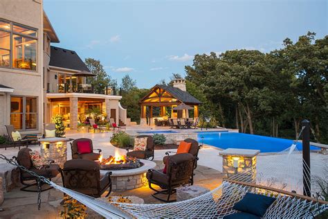 Minnesota Luxury Backyard Designs Southview Design