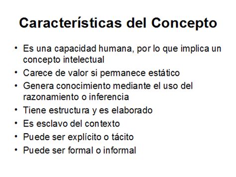 Desarrollo De Pensamiento El Concepto