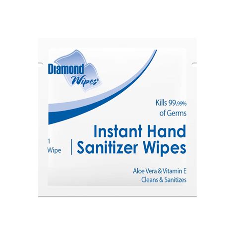 Instant Hand Sanitizer Wipes