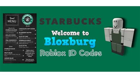 Starbucks Outfit Codes For Bloxburg Rainy Weathers