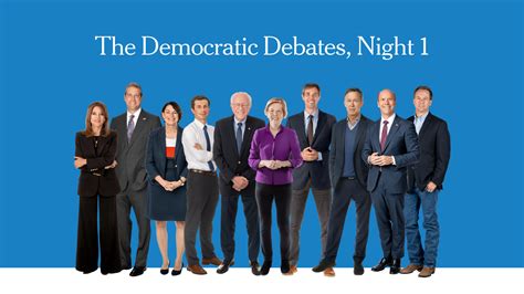 Top Progressives Face Off Democratic Debates Night 1 The New York Times