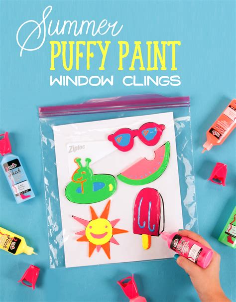 Need A Fun Summer Craft These Easy Diy Window Clings