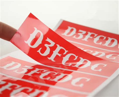 1000pcs Customized Digital Printed Glossy Brand Logo Stickers Custom