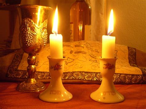 Jewish Prayer For Lighting Shabbat Candles