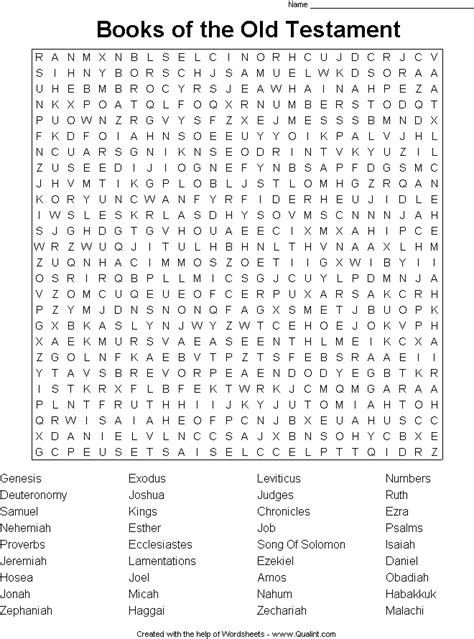 Bible Word Searches Printable Sheets Bible Word Search Puzzles
