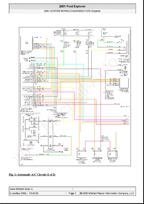 Ford Explorer Wiring Diagram Wiring Diagram