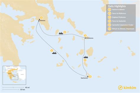 Athens Santorini And Mykonos Exploration 6 Days Kimkim