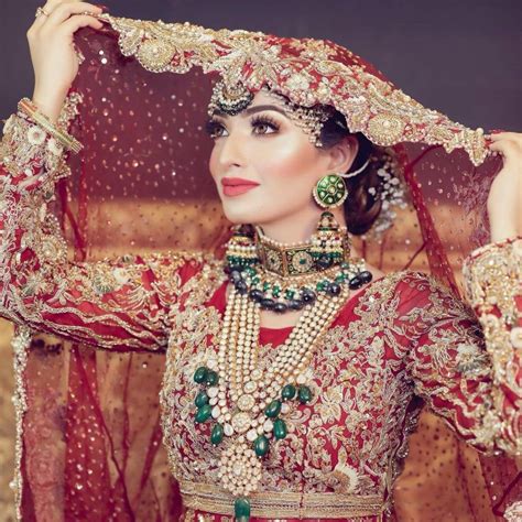 Traditional Bridal Shoot Featuring Nawal Saeed In 2021 Pakistani