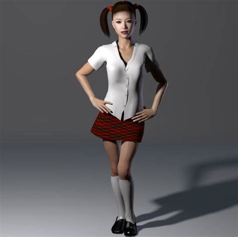 Schoolgirl For Miki4 Daz 3d Forums