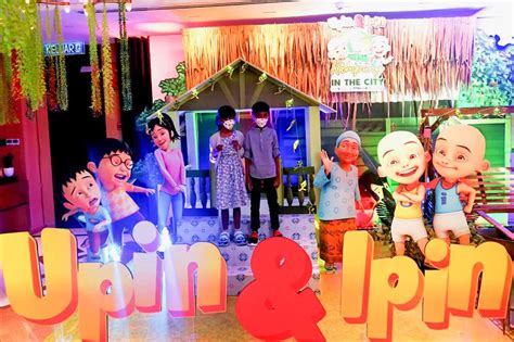 Hydeout Grand Hyatt Presents Upin And Ipin Kampung In The City Happy Go Kl