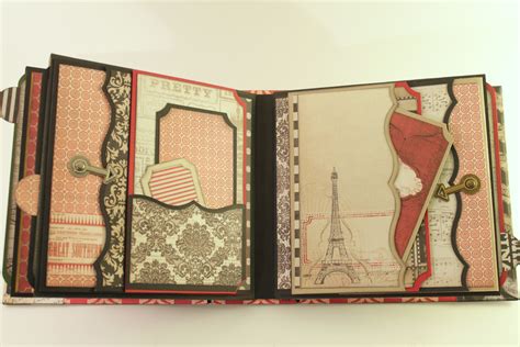 This Is A Chipboard Mini Album With Pocket Pages I Created This Using