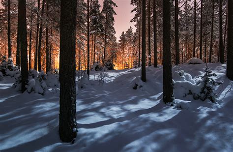 Stunning Finland Night Photography By Mikko Lagerstedt Snow Addiction