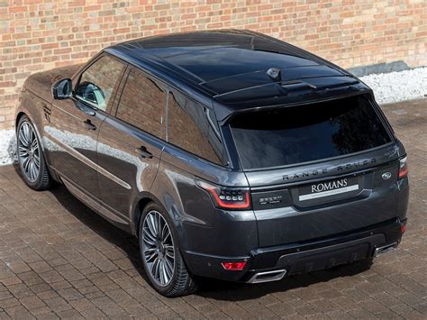 Refreshed front and rear bumpers with integrated exhaust finishers enhance its lower, sportier stance. 2019 Used Land Rover Range Rover Sport V8 Autobiography ...