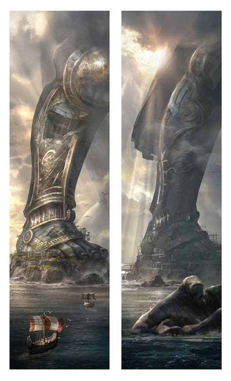 God Of War Ascension Concept Art By Cliff Childs Concept Art World