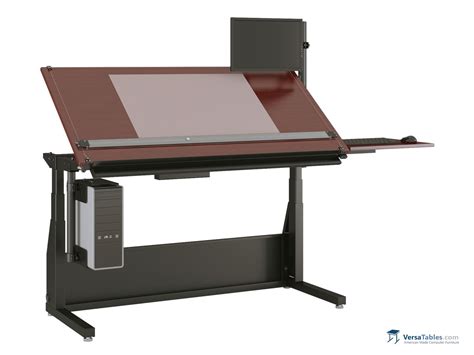 Edison Electric Lift Drafting Table Ele Dt Series By Versa Tables