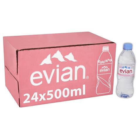 Today, evian is owned by danone, a french multinational corporation. Evian Mineral Water 500 ML 24 pcs | My Market BD