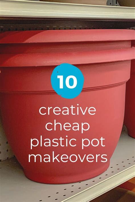 10 Easy Diy Dollar Store Planter Makeover Ideas Plant Pot Diy Terra