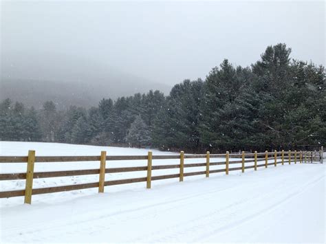 Free Images Snow Winter Fence Field Farm Rural Weather Season