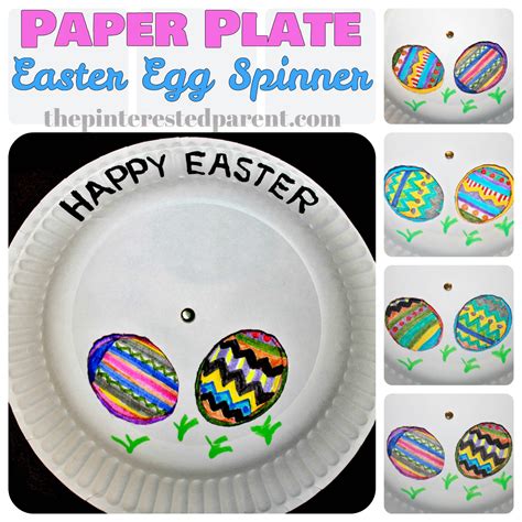 Paper Plate Easter Egg Changer The Pinterested Parent
