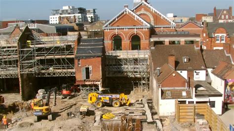 You don't actually make the piece yourself. Lincoln City Centre "Building Site"- April 2018 - YouTube