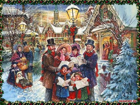 Merry Christmas Animations Christmas Scenes Victorian
