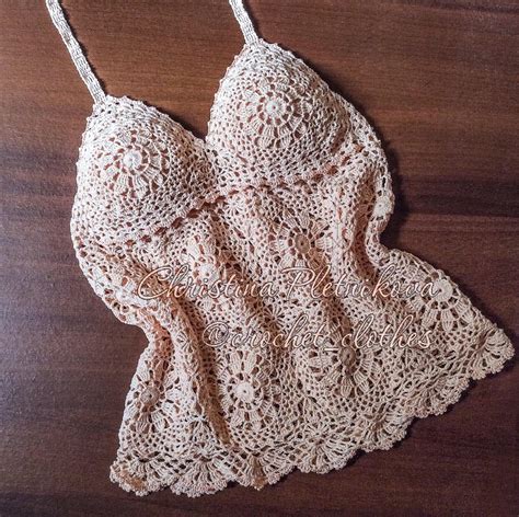 top lace crochet boho lingerie style sexy glamour cami tank etsy