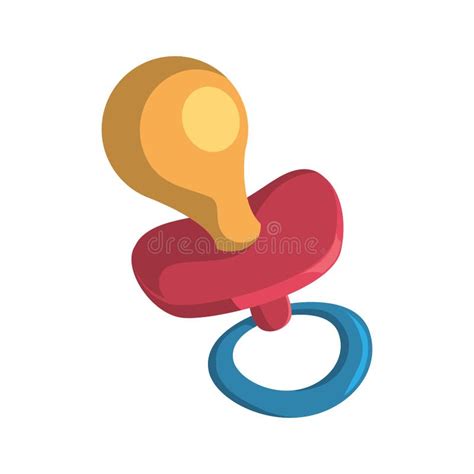 Pacifier Icon Baby Concept Vector Graphic Stock Illustration