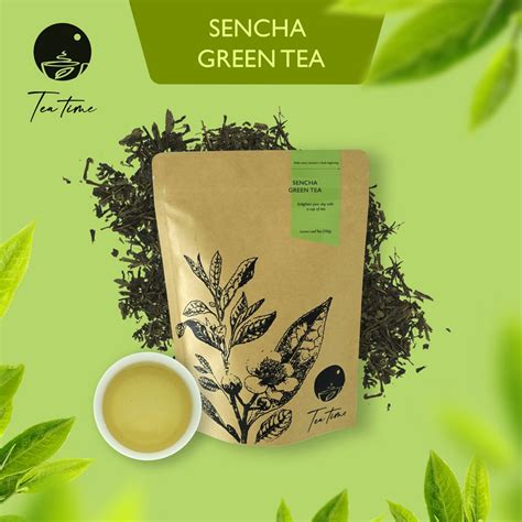 Sencha Green Tea 100g Teatime