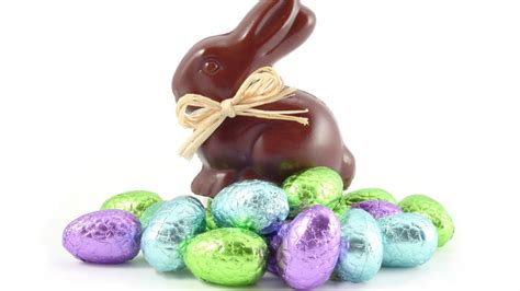 Easter Chocolate Bunny Hd Background Wallpaper 52517 Baltana