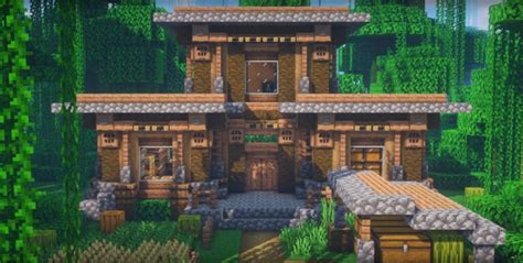 Minecraft Jungle House Ideas And Design