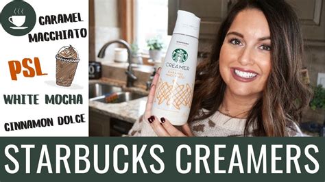 ☕️ Starbucks Coffee Creamer Review Of Psl Caramel Macchiato White