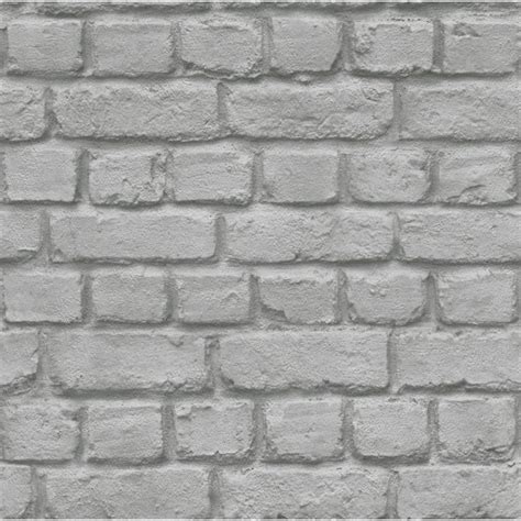 Rasch Grey Brick Wallpaper From Wallpaper Co Online Uk