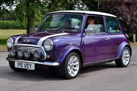 Vintage Purple Mini Cooper So Cute Mini Cooper Classic Mini Cars