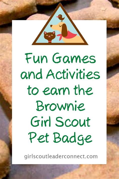 Brownie snacks badge activity plan 1 badge purpose: Brownie Pet Badge, was a fun badge to complete with my ...