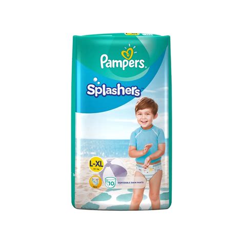 Buy Pampers Splashers Disposable Swim Pants Diaper Size Xl Packet Of 10