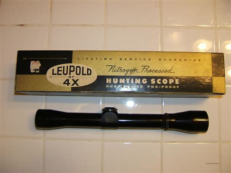Leupold M7 4x Hunting Scope W Box For Sale At 938593445