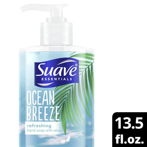 Suave Essentials Ocean Breeze Fresh Hand Soap 135 Fl Oz