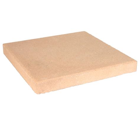 Oldcastle 16 In X 16 In Peach Concrete Step Stone 12052000 The Home