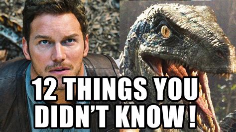 Things You Didn T Know About Jurassic World Jurassic World Movie