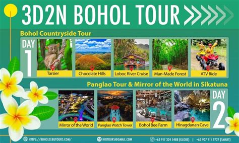 3 Days Bohol Tour Cebu Bohol Tour Budget Friendly Tours By Hri