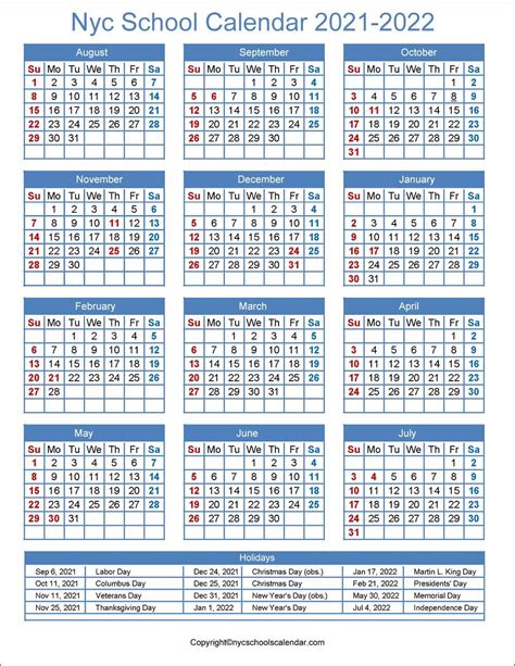 This body basically rules and regulates all the schools and colleges of city and provides them the respective educational calendar for the year. 2021 2022 Nyc Doe Calendar - Calendar 2021