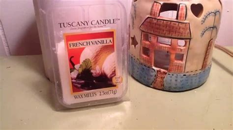 French Vanilla Tuscany Candle Wax Melts Review Youtube