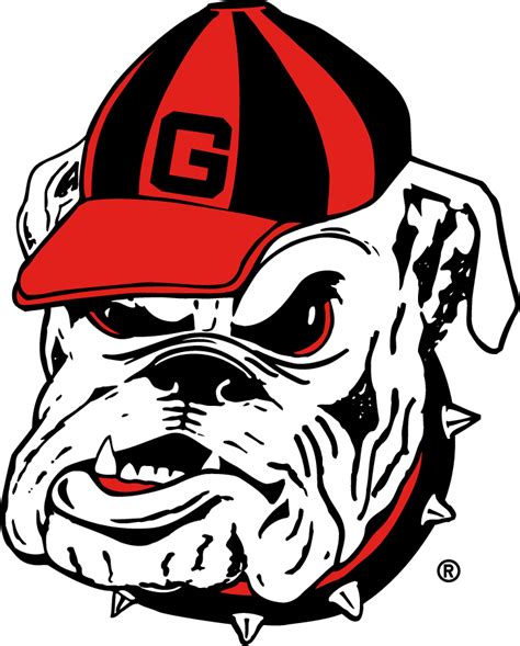 Georgia Bulldogs Logo Svgbulldogs Team Svgcricut Cutting Filevector
