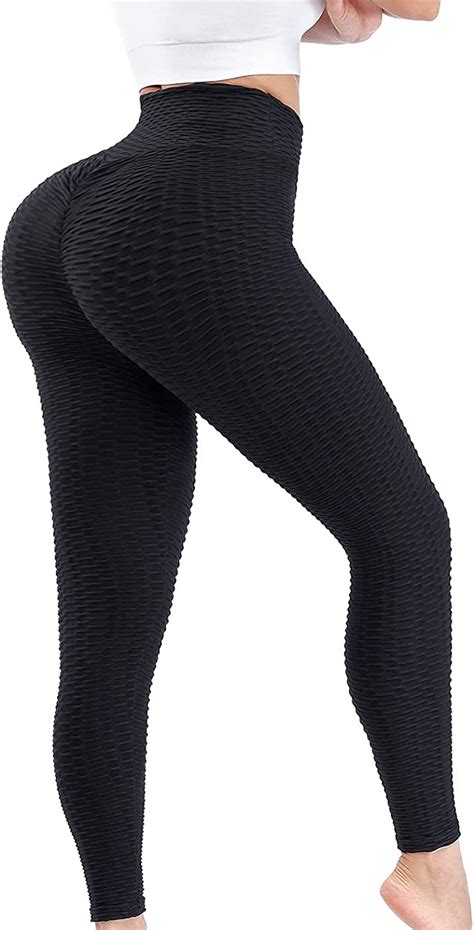 Ruixue Tik Tok Leggings Butt Lift Womens High Waisted Yoga Pants Tummy Control Scrunch