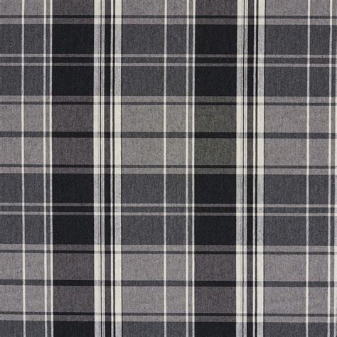 Needlepoint Canvas And Fabric Black Plaid Gt