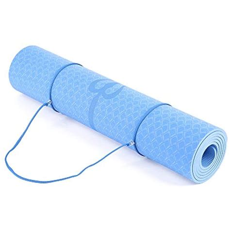 eco friendly non slip yoga mat body alignment system sgs certified tpe material body alignment